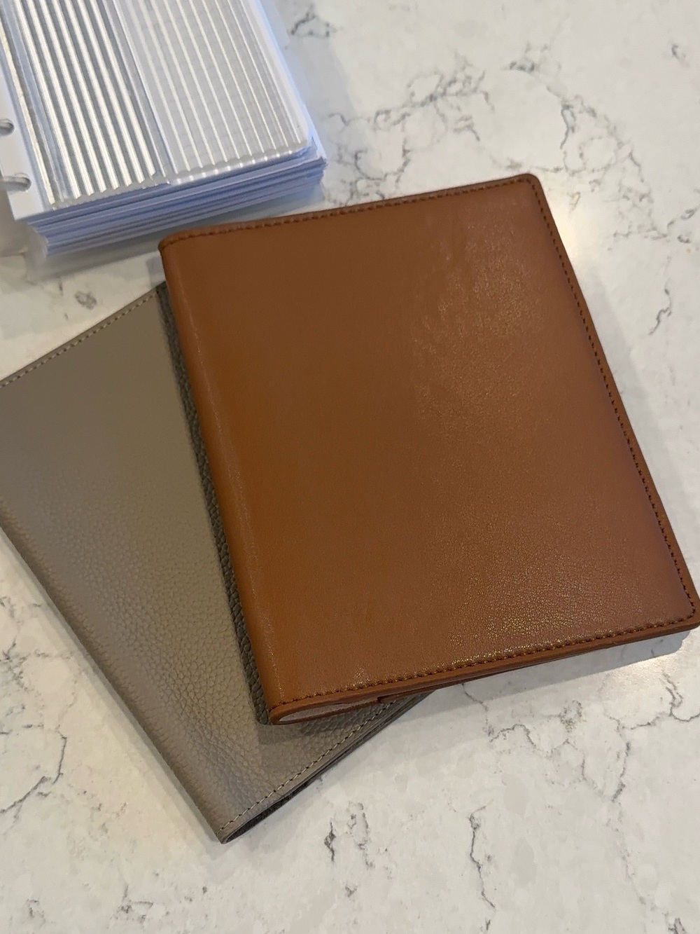 Cloth & Paper Bundle Vegan Leather Suede Planner Cover A5 - Picture 2 of 12